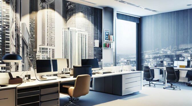 Fototapety w projektowaniu komercyjnym