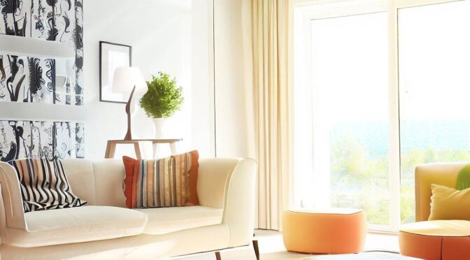 Fototapety w salonie: inspirujące pomysły na dekorację